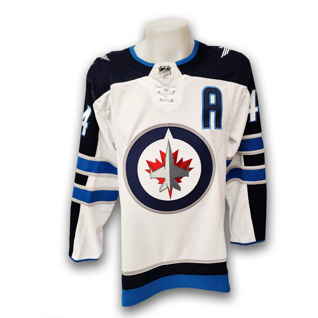 Josh Morrissey Winnipeg Jets Autographed Away Adidas Jersey