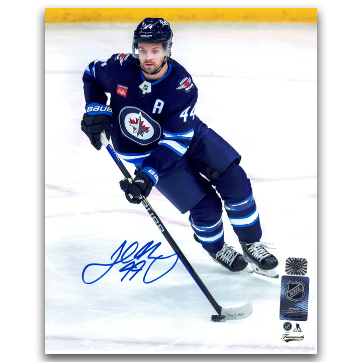 Josh Morrissey Winnipeg Jets Autographed Home 8x10 Photo