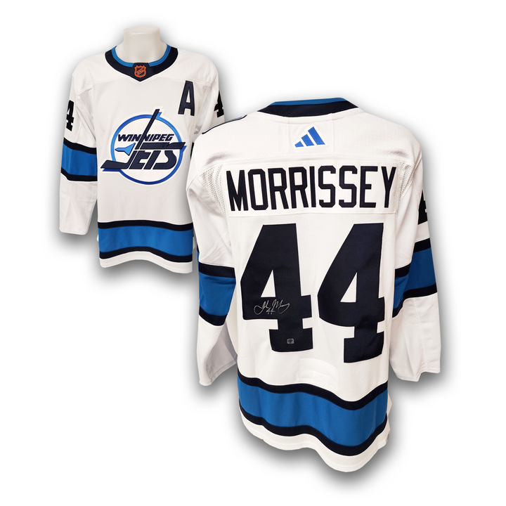Josh Morrissey Winnipeg Jets Autographed Reverse Retro 2.0 Adidas Jersey