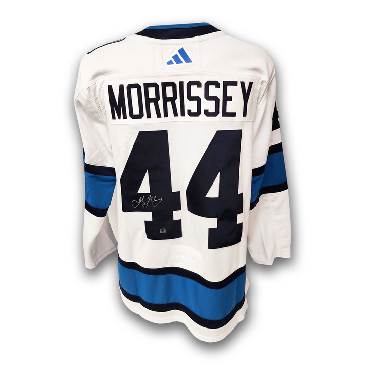 Josh Morrissey Winnipeg Jets Autographed Reverse Retro 2.0 Adidas Jersey