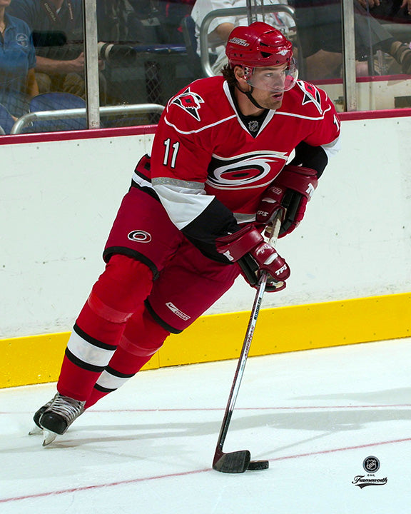 Pre-Order - Justin Williams Autographed Carolina Hurricanes Home 8x10 Photo