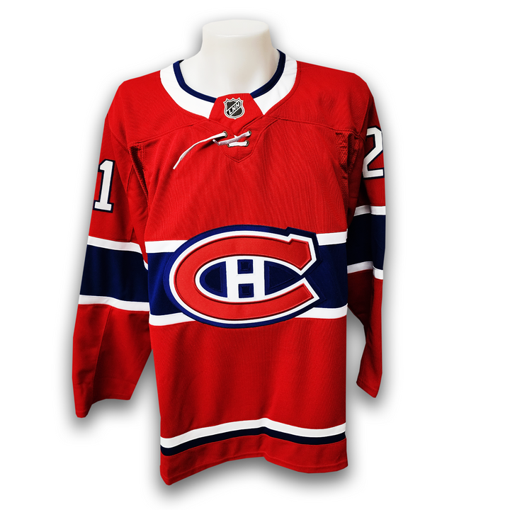 Kaiden Guhle Autographed Montreal Canadiens Fanatics Premium Jersey Inscribed