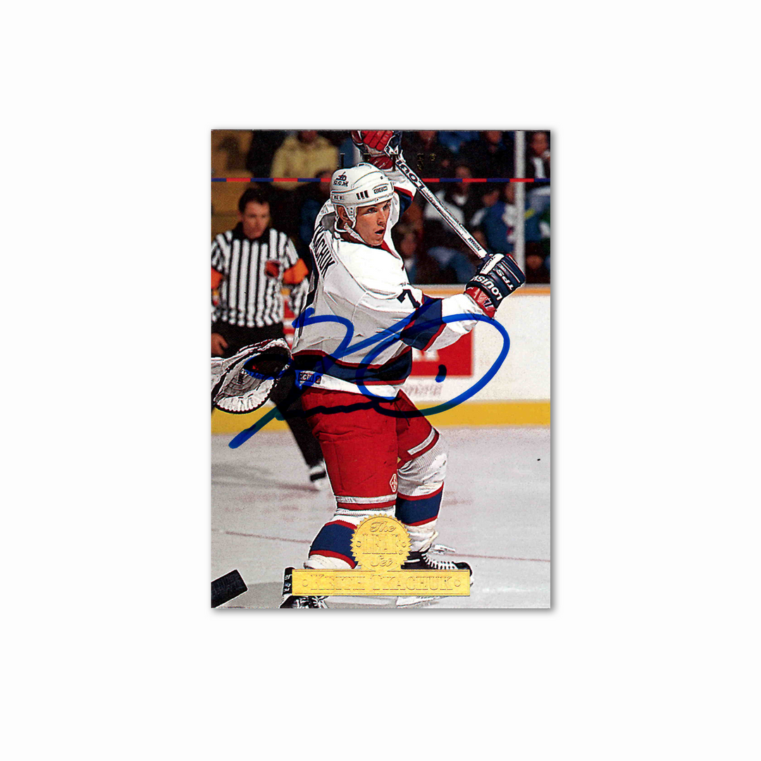 Keith Tkachuk Autographed Winnipeg Jets Donruss 