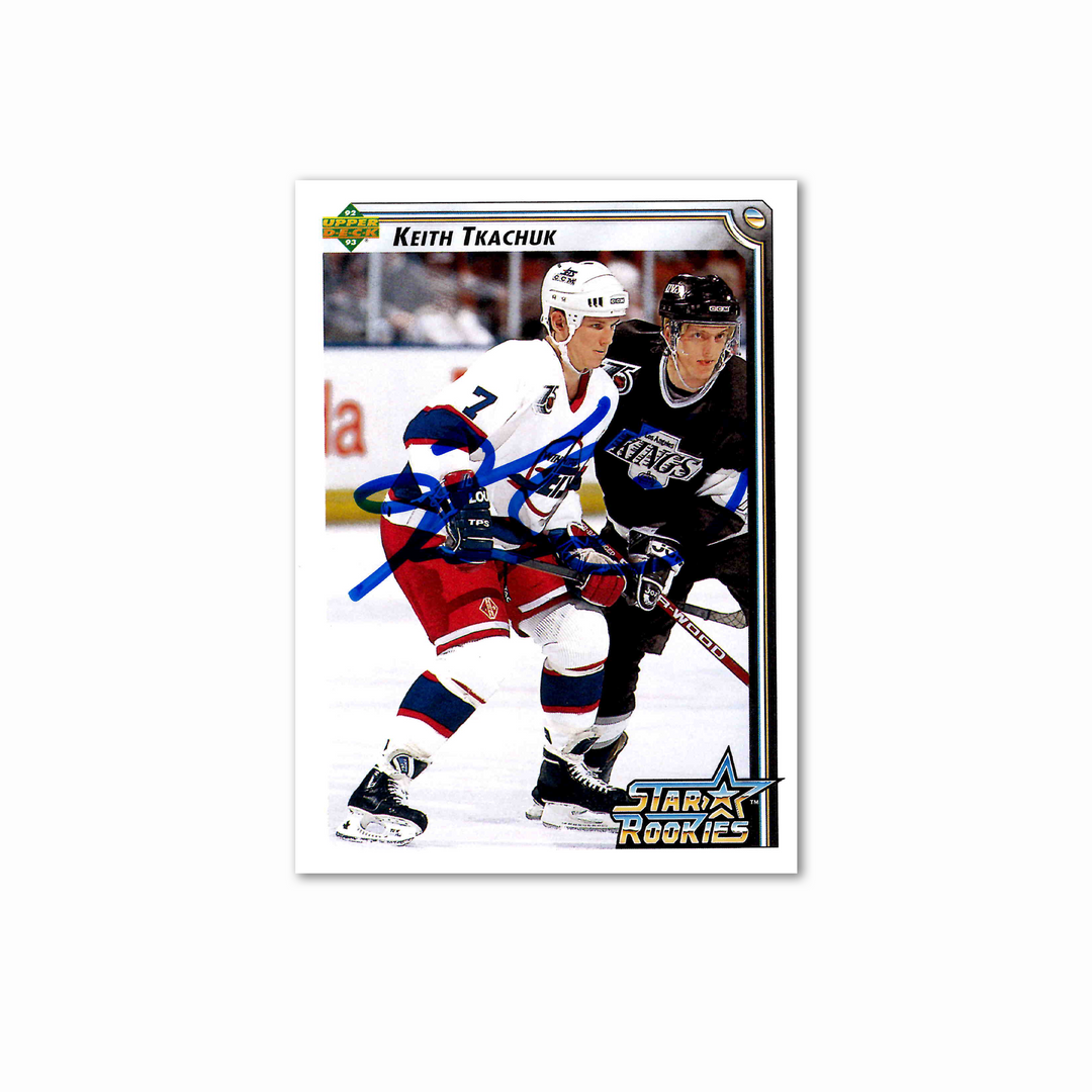 Keith Tkachuk Autographed Winnipeg Jets UDA 