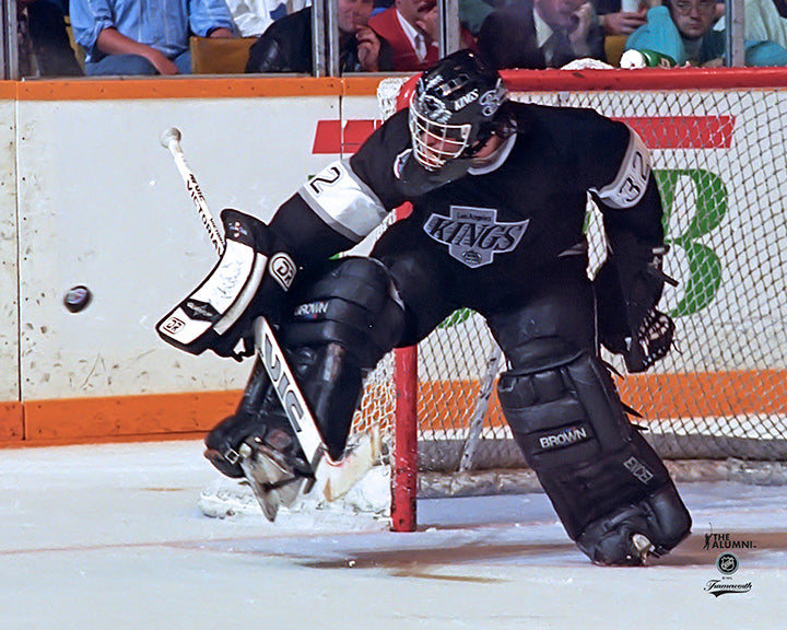 Pre-Order - Kelly Hrudey Autographed Los Angeles Kings Home Horizontal 8x10 Photo