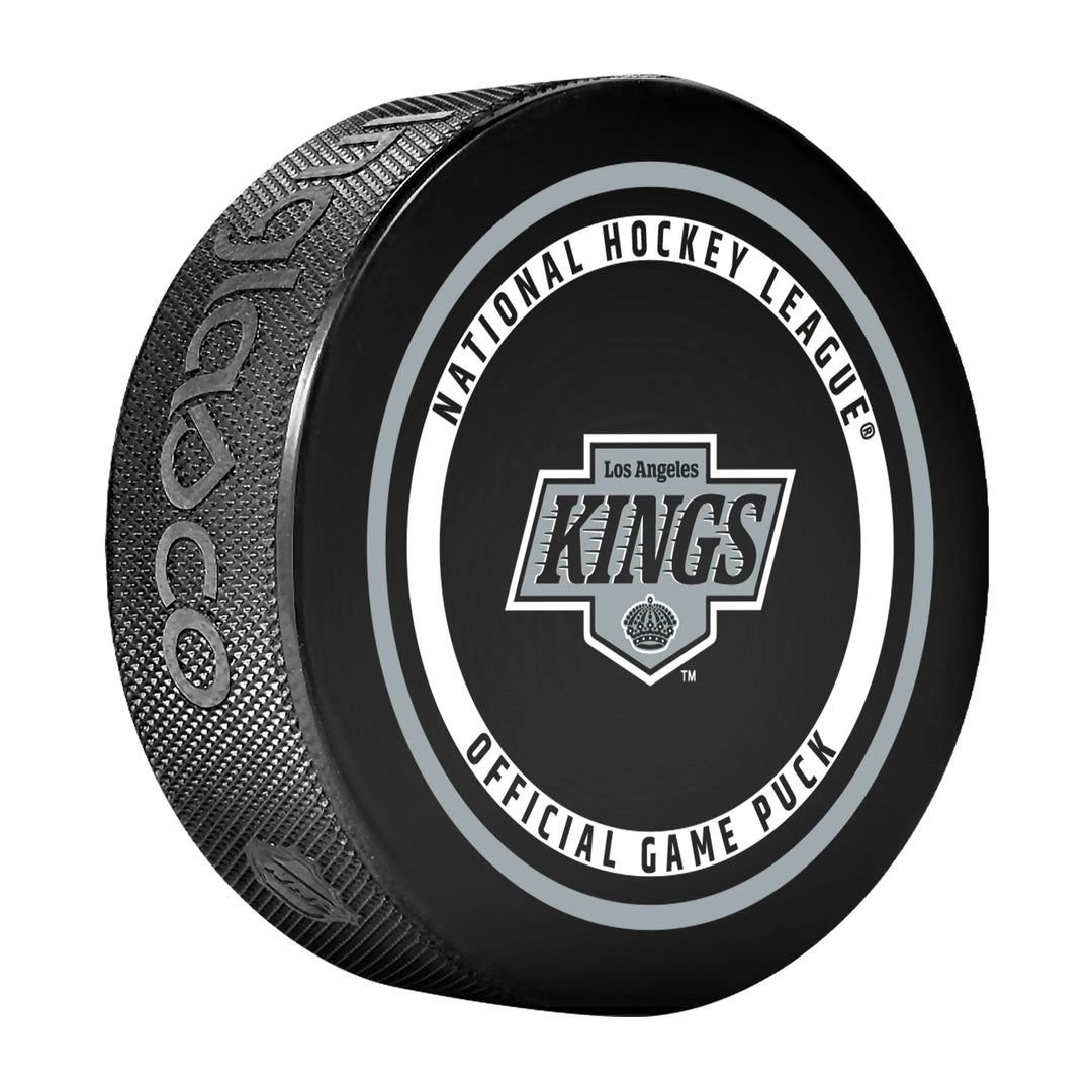 Pre-Order - Kelly Hrudey Autographed Los Angeles Kings Official Hockey Puck