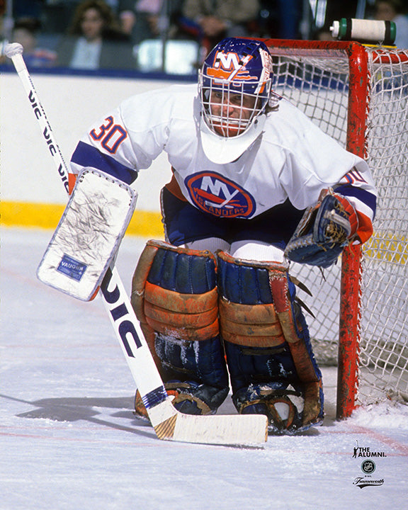 Pre-Order - Kelly Hrudey Autographed New York Islanders Home 8x10 Photo