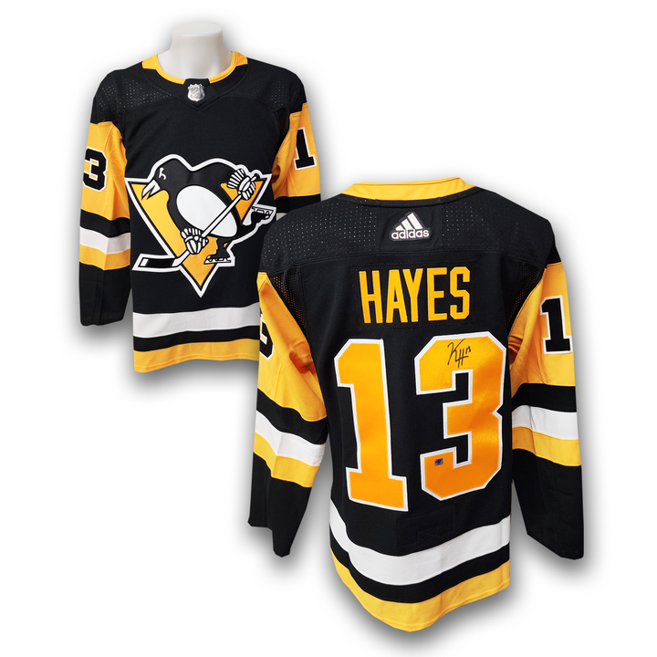 Kevin Hayes Autographed Pittsburgh Penguins Home Adidas Jersey