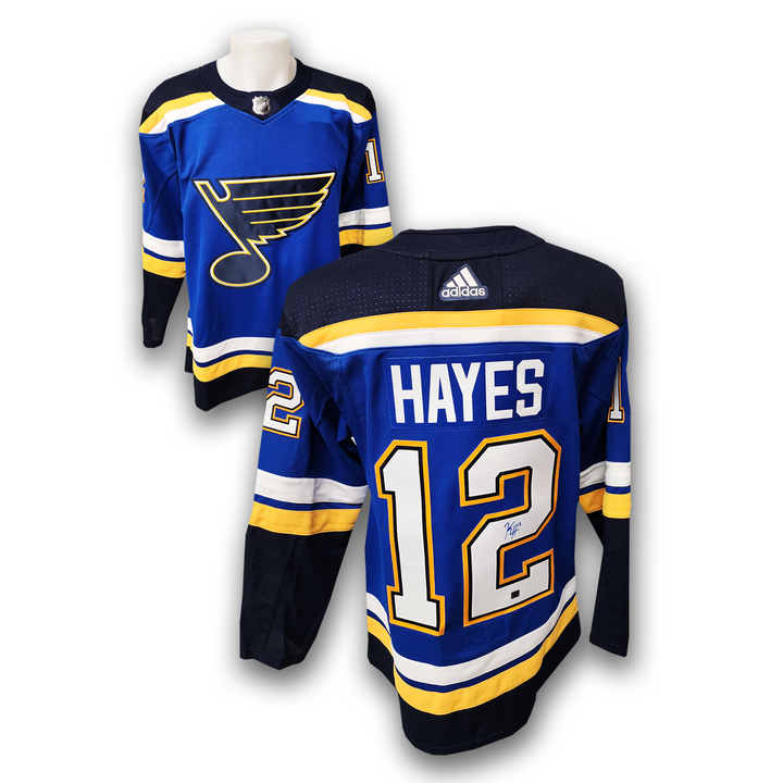 Kevin Hayes Autographed St. Louis Blues Adidas Jersey