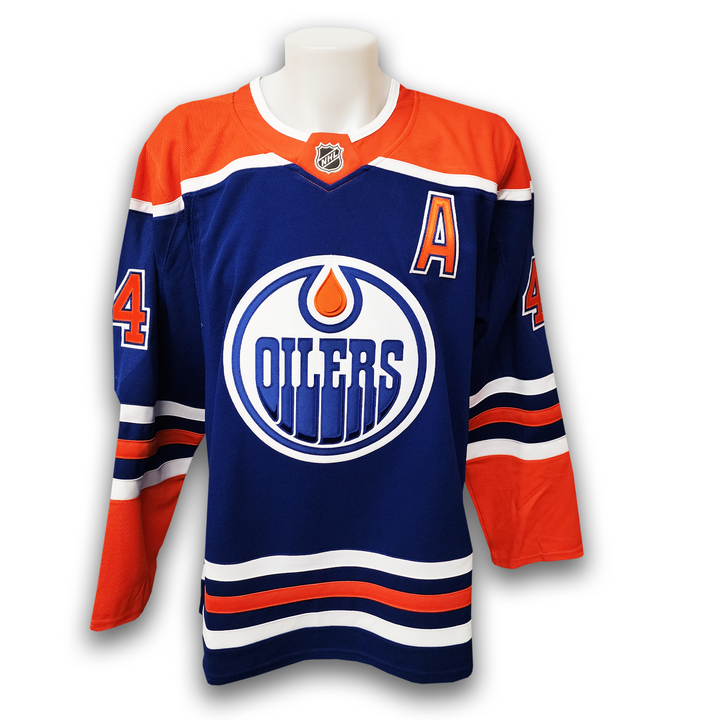 Kevin Lowe Autographed Edmonton Oilers Fanatics Premium Jersey Inscribed