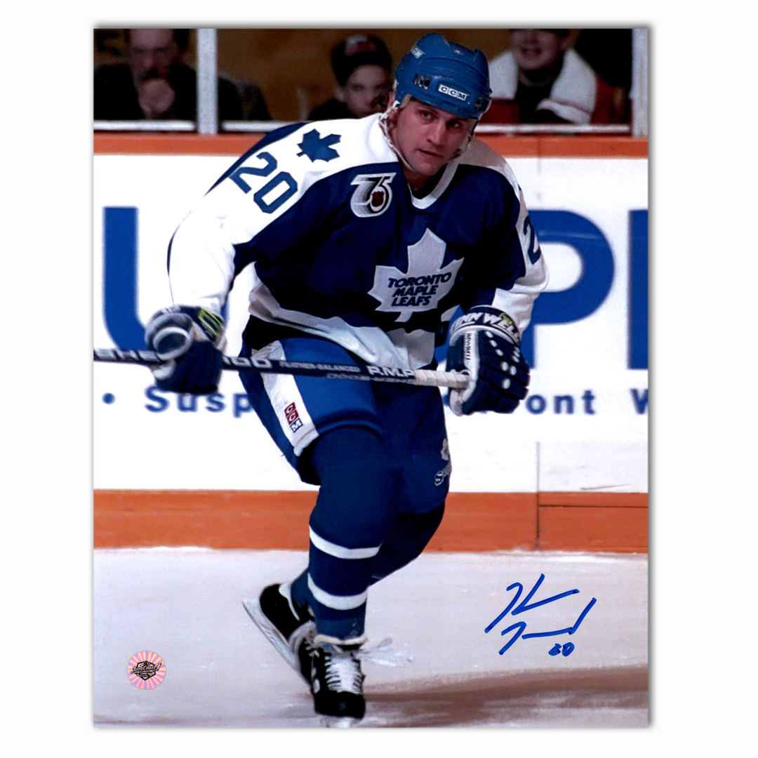 Kevin Mcclelland Autographed Toronto Maple Leafs Home 8x10 Photo