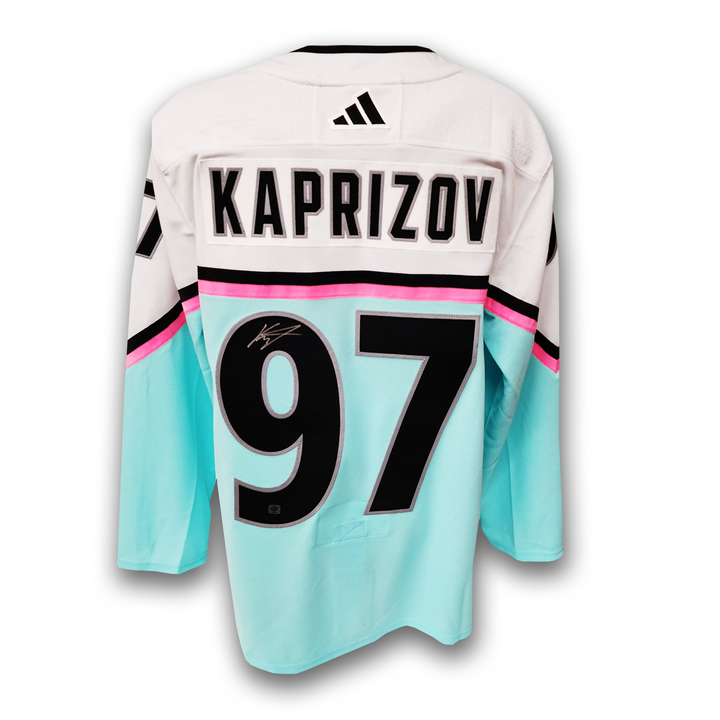 Kirill Kaprizov 2023 NHL All Star Western Conference Autographed Adidas Jersey