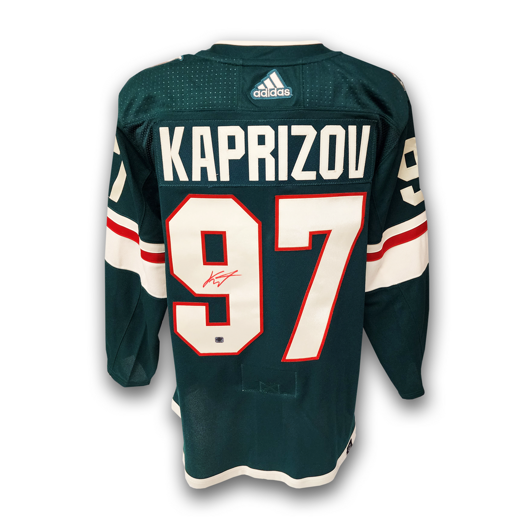 Kirill Kaprizov Minnesota Wild Autographed Adidas Jersey