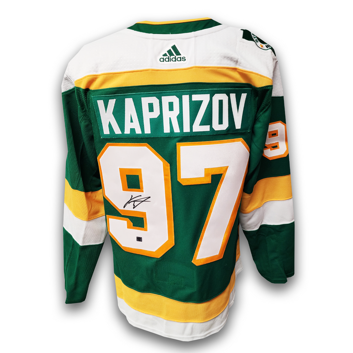 Kirill Kaprizov Autographed Minnesota Wild Alternate Adidas Jersey