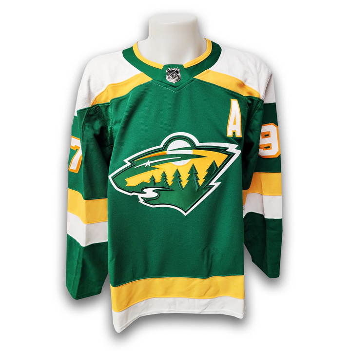 Kirill Kaprizov Autographed Minnesota Wild Alternate Adidas Jersey