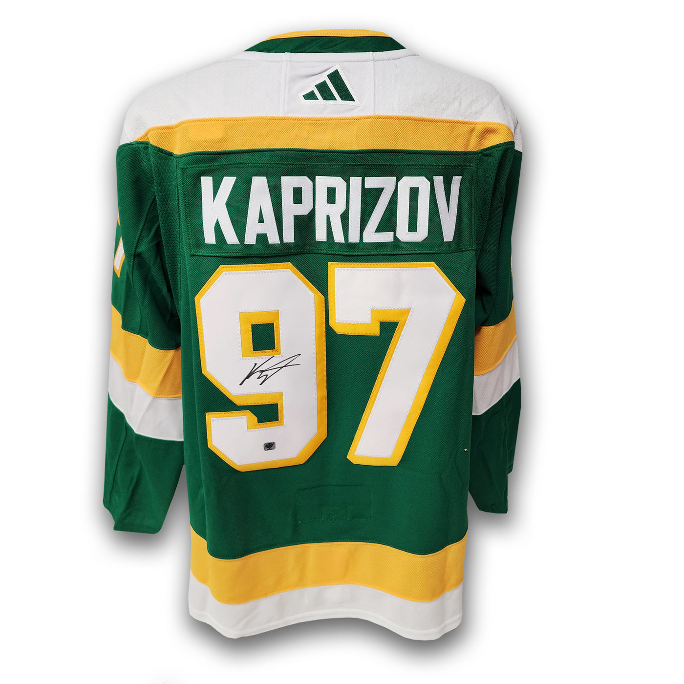 Kirill Kaprizov Minnesota Wild Reverse Retro 2.0 Autographed Adidas Jersey