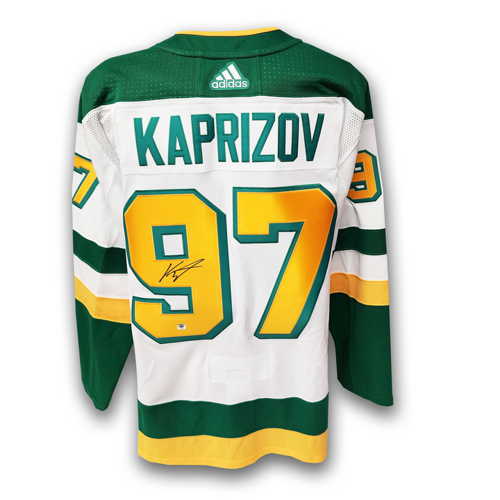 Kirill Kaprizov Minnesota Wild Reverse Retro Autographed Adidas Jersey