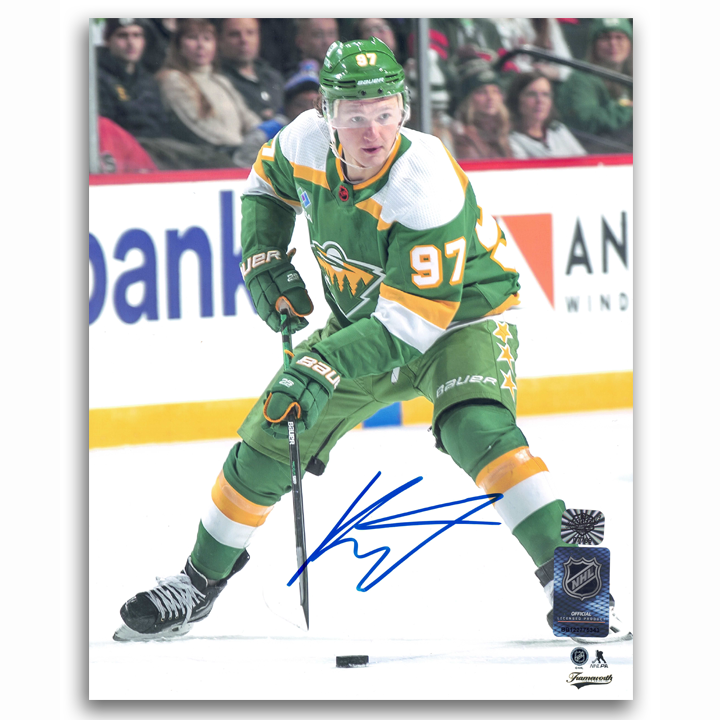 Kirill Kaprizov Minnesota Wild Autographed Reverse Retro 2.0 8x10