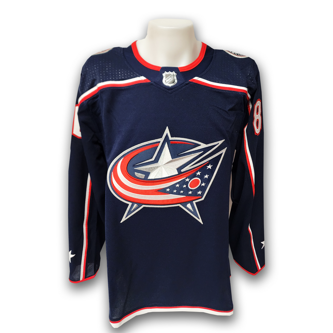 Kirill Marchenko Autographed Columbus Blue Jackets Adidas Jersey