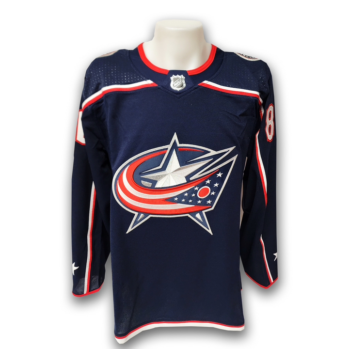 Kirill Marchenko Autographed Columbus Blue Jackets Adidas Jersey