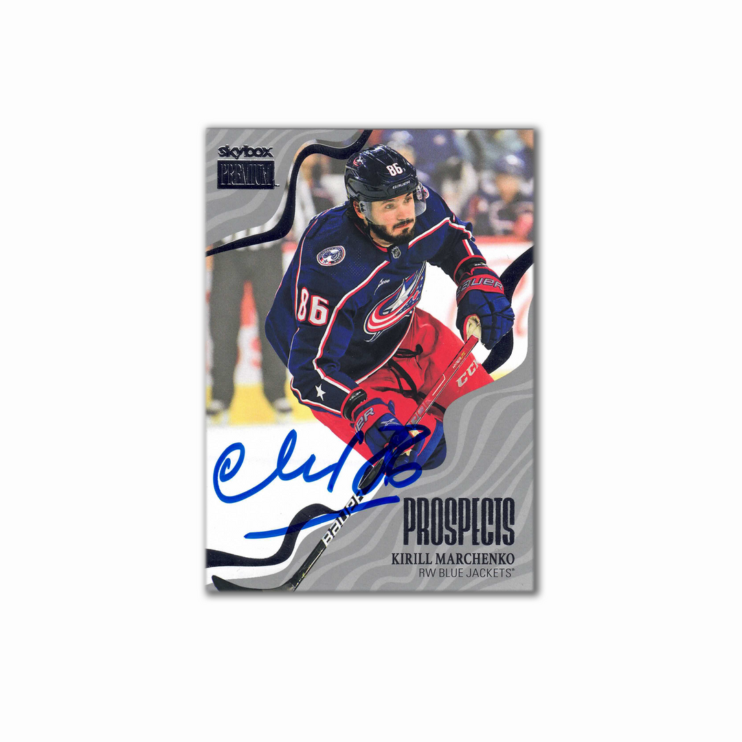 2022-23 Skybox Metal Universe #188 KIRILL MARCHENKO Autographed Rookie   Card