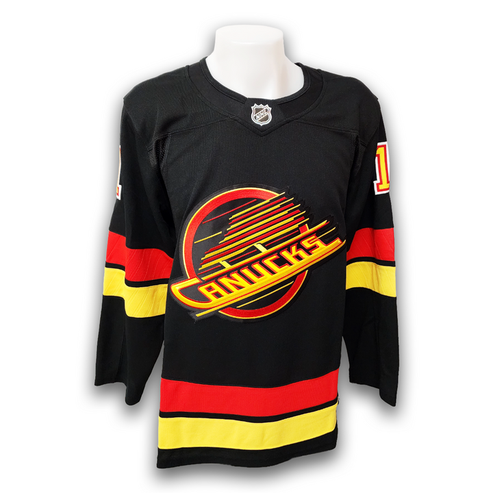 Kirk McLean Autographed Vancouver Canucks Alternate Fanatics Premium Jersey