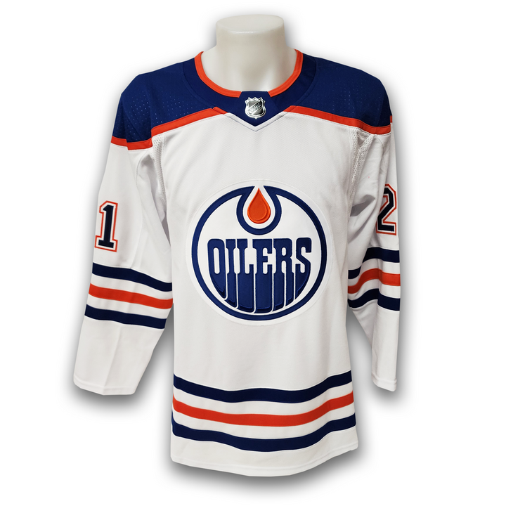 Klim Kostin Autographed Edmonton Oilers Away Adidas Jersey