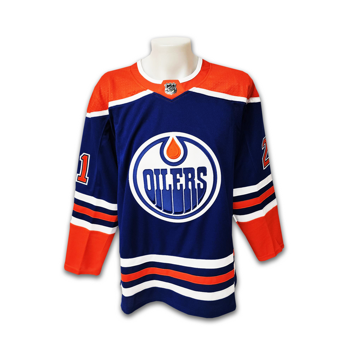 Klim Kostin Autographed Edmonton Oilers Home Adidas Jersey