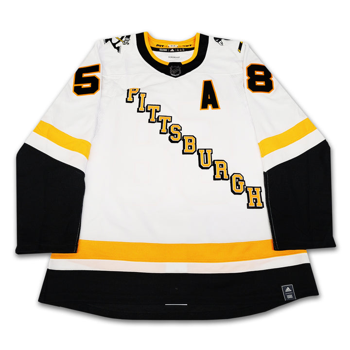 Kris Letang Pittsburgh Penguins Reverse Retro Adidas Jersey