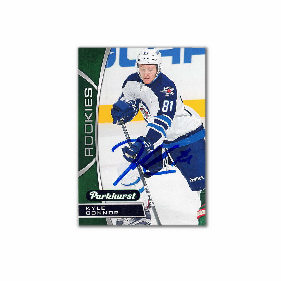 2016-17 UD Parkhurst Rookies #PR-3 KYLE CONNOR Autographed Rookie Card
