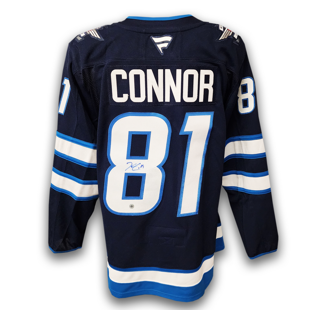 Kyle Connor Autographed Winnipeg Jets Home Fanatics Premium Jersey