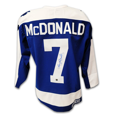 Lanny McDonald Toronto Maple Leafs Blue CCM Jersey