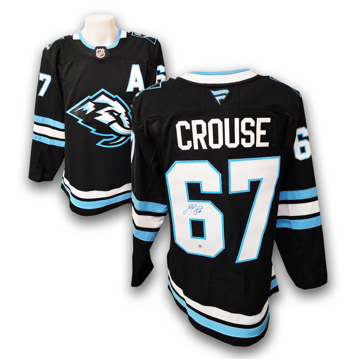 Lawson Crouse Autographed Utah Mammoth's Home Fanatics Premium Jersey