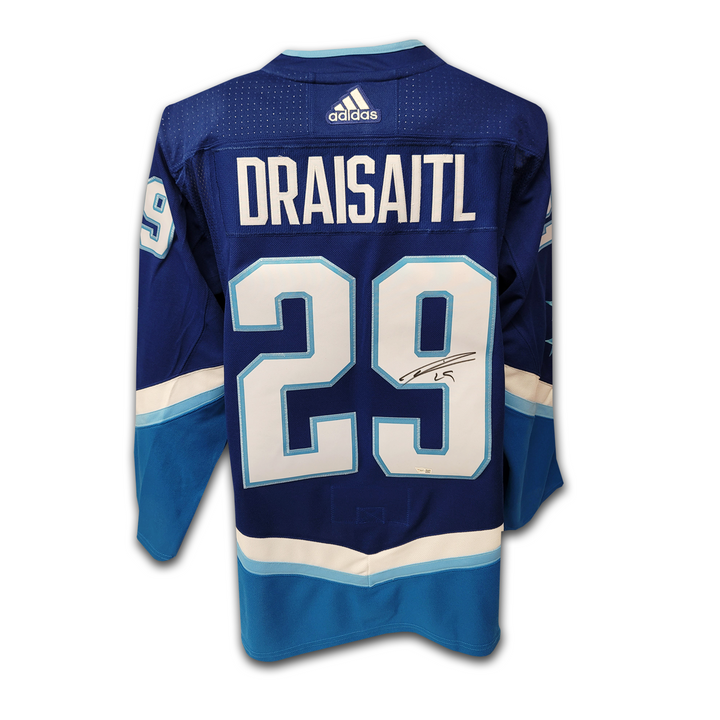 Leon Draisaitl 2022 All Star Game Blue Adidas Jersey