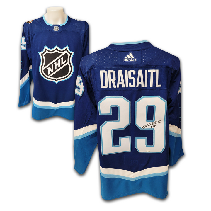 Leon Draisaitl 2022 All Star Game Blue Adidas Jersey