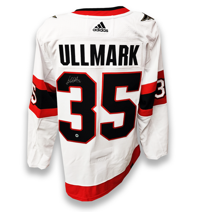 Linus Ullmark Autographed Ottawa Senators Away Adidas Jersey