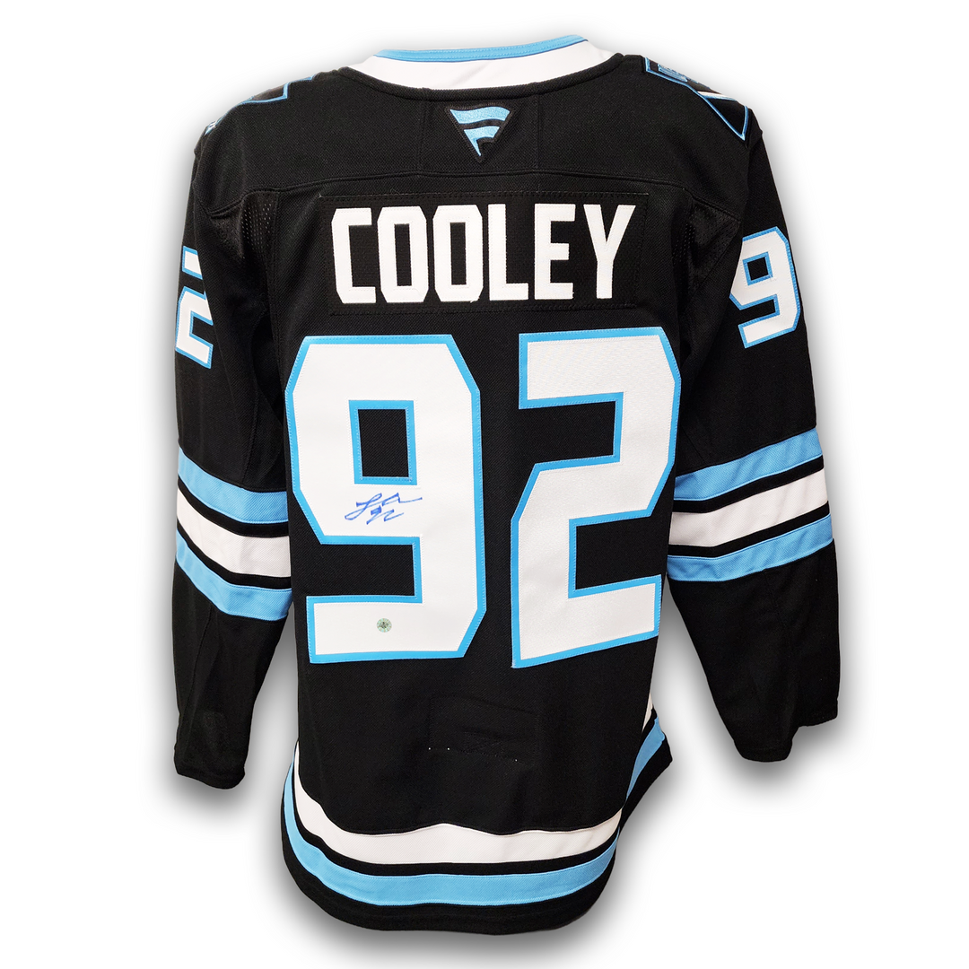 Logan Cooley Autographed Utah Mammoth Fanatics Premium Jersey