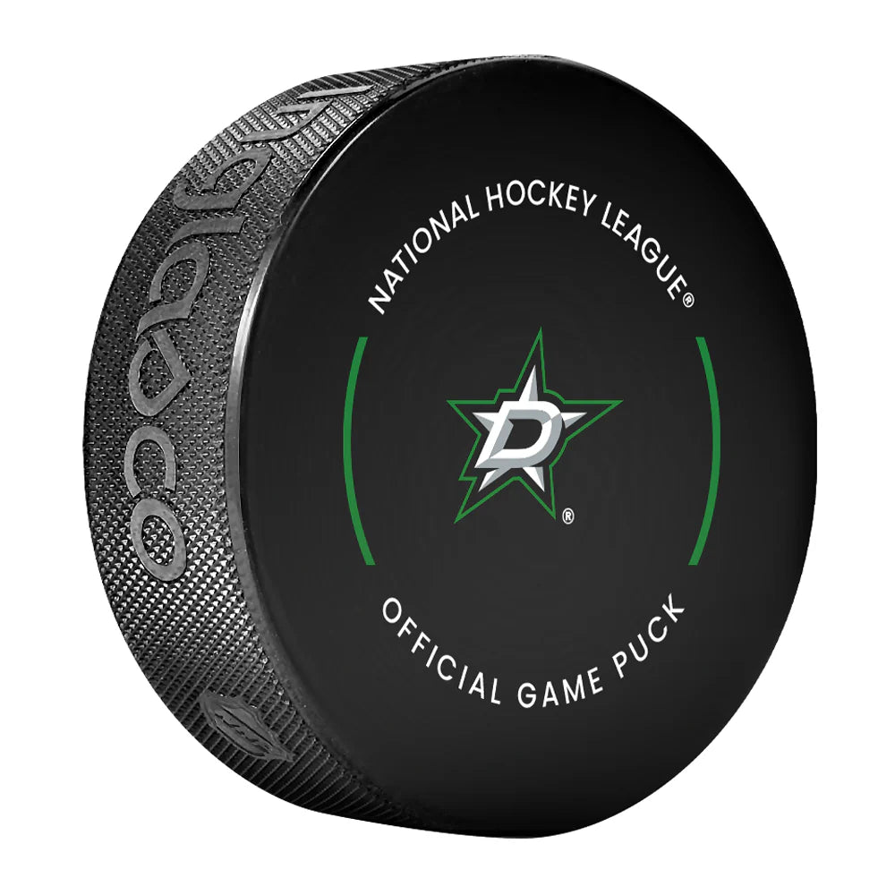 Pre-Order - Logan Stankoven Autographed Dallas Stars Official Hockey Puck