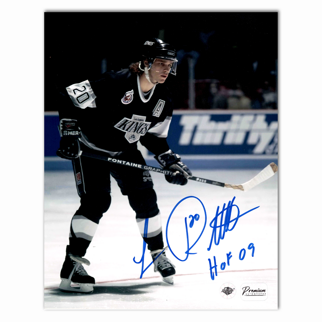Luc Robitaille Autographed Los Angeles Kings 8x10 Photo