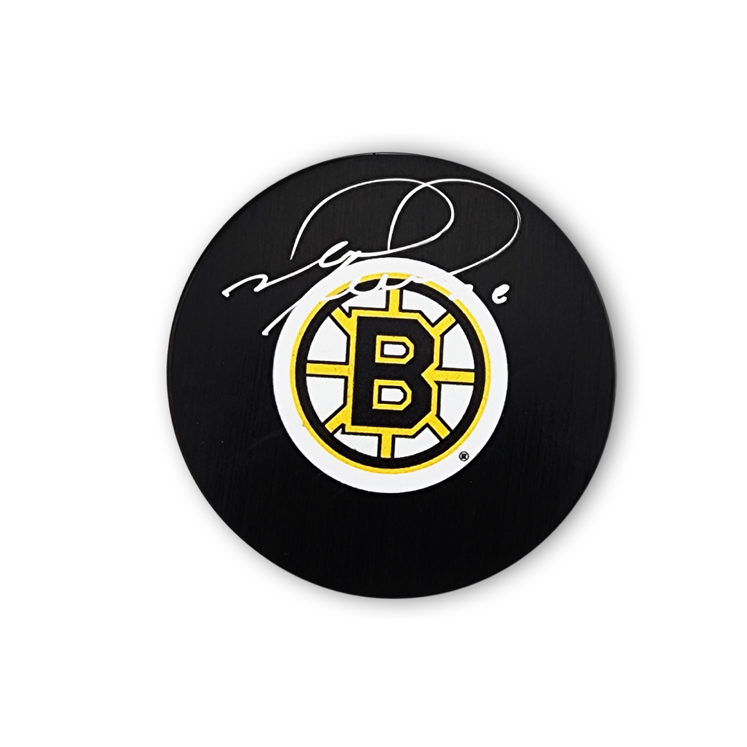 Mark Recchi Autographed Boston Bruins Hockey Puck