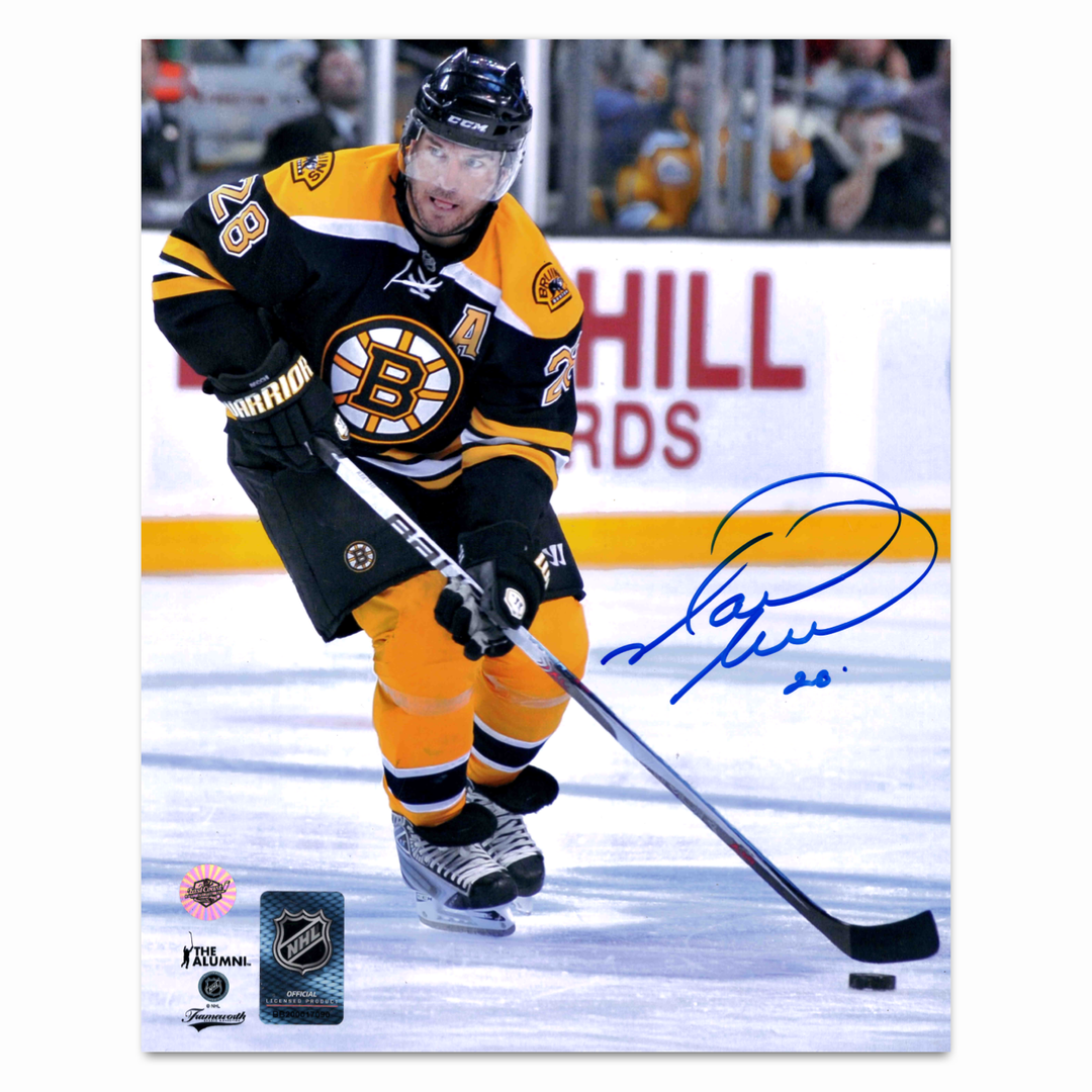 Mark Recchi Autographed Boston Bruins Home 8x10 Photo