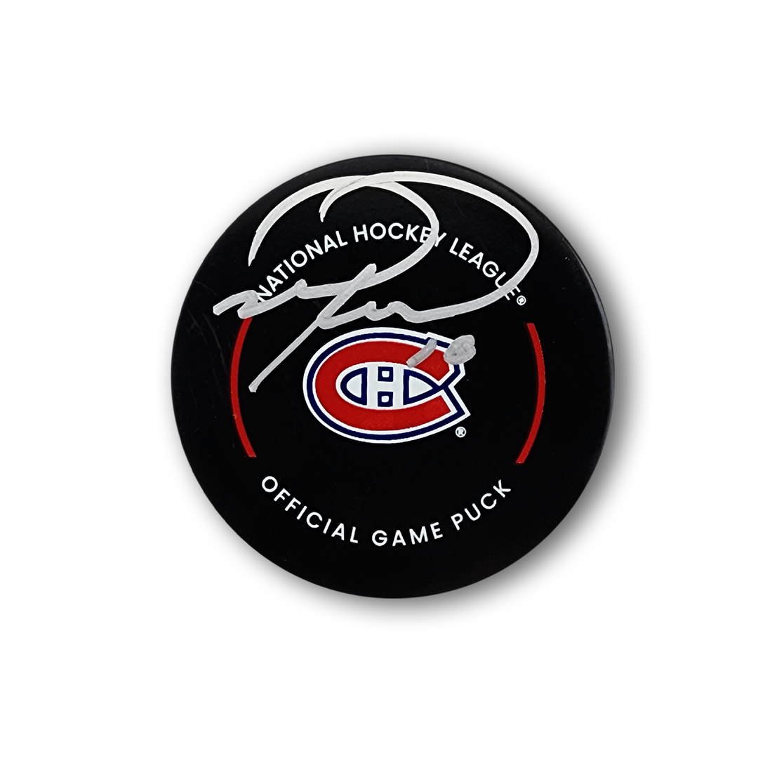 Mark Recchi Autographed Montreal Canadiens Official Hockey Puck