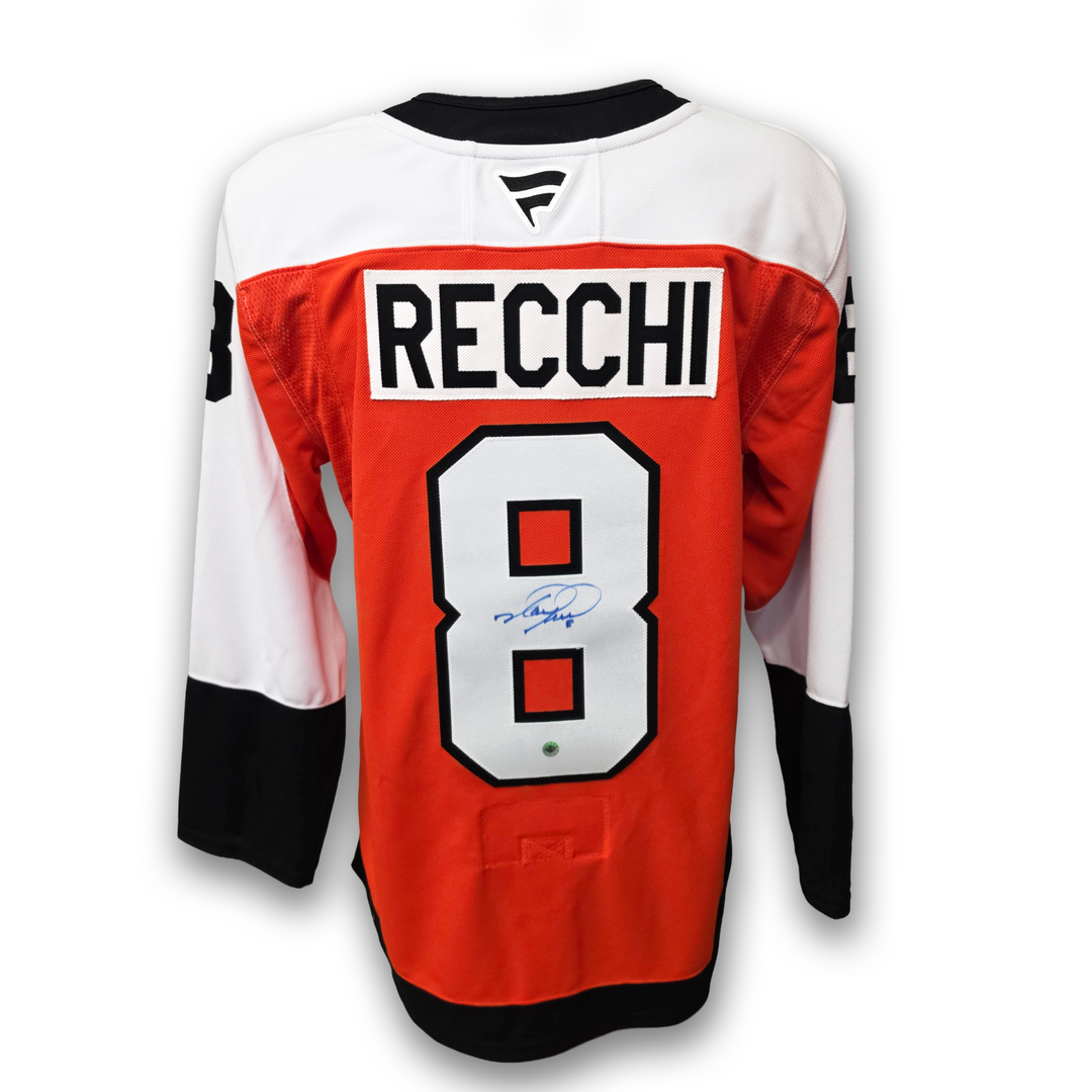 Mark Recchi Autographed Philadelphia Flyers Home Fanatics Premium Jersey