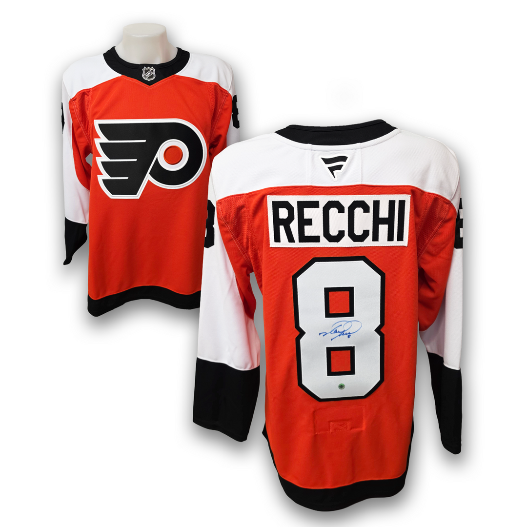 Mark Recchi Autographed Philadelphia Flyers Home Fanatics Premium Jersey