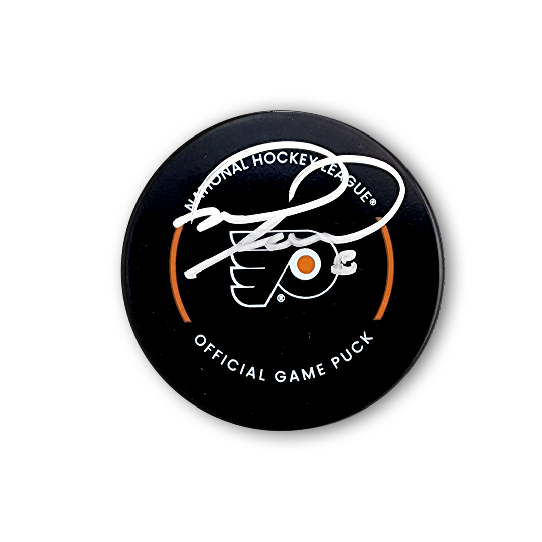 Mark Recchi Autographed Philadelphia Flyers Official Hockey Puck