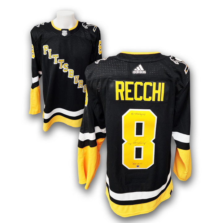 Mark Recchi Autographed Pittsburgh Penguins Alternate Adidas Jersey