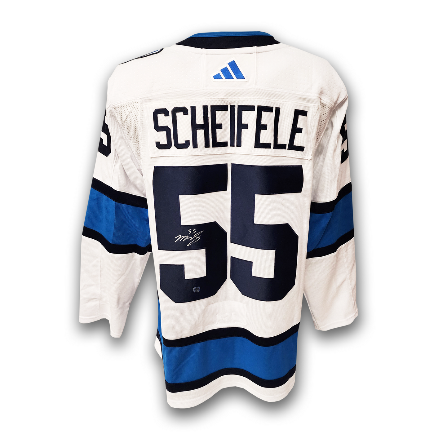 Mark Scheifele Winnipeg Jets Autographed Reverse Retro 2.0 Adidas Jersey