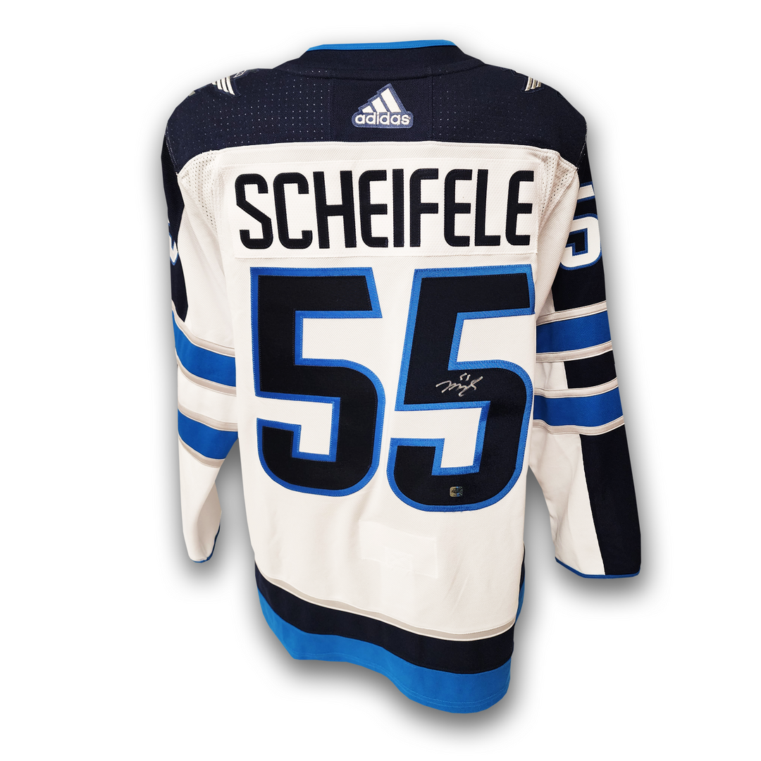 Mark Scheifele Winnipeg Jets Autographed Away Adidas Jersey
