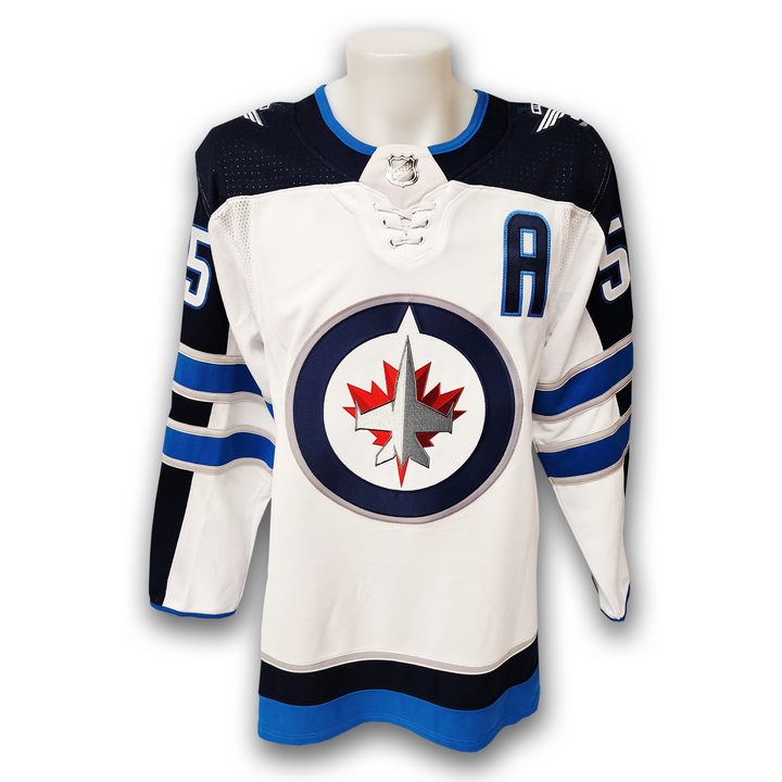 Mark Scheifele Winnipeg Jets Autographed Away Adidas Jersey