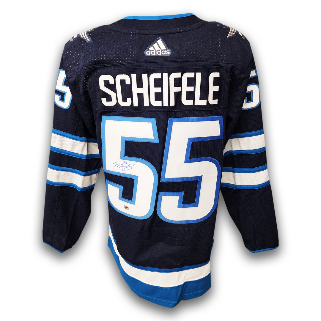 Mark Scheifele Autographed Winnipeg Jets Home Adidas Jersey